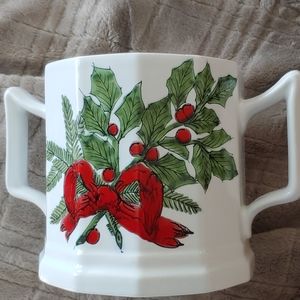 Made In Italy Beautiful Christmas Vase